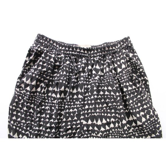 Stella McCartney Heart Print Silk Pants Black White Size 40 - Picture 4 of 13